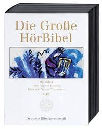 Produktbild: Die gro&szlig;e H&ouml;rbibel, Die Bibel nach Martin Luther, Altes und Neues Testament, 8 MP3-CDs