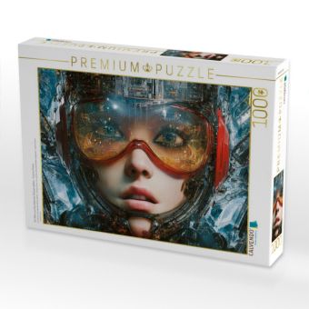 Produktbild: CALVENDO Puzzle Ein Motiv aus dem Kalender Fantasie Welten - Science Fiction | 1000 Teile Lege-Gr&ouml;&szlig;e 64x48cm Foto-Puzzle f&uuml;r gl&uuml;ckliche Stunden