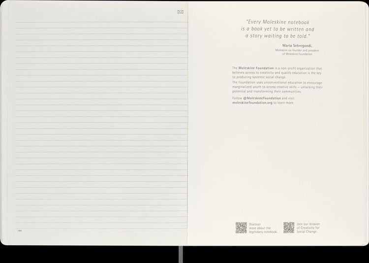 Produktbild: Moleskine Smart Notebook, Extra Large, Ruled, Black, Soft Cover (7.5 x 10)