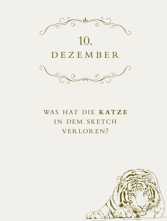 Produktbild: Dinner for One &ndash; Der offizielle Adventskalender