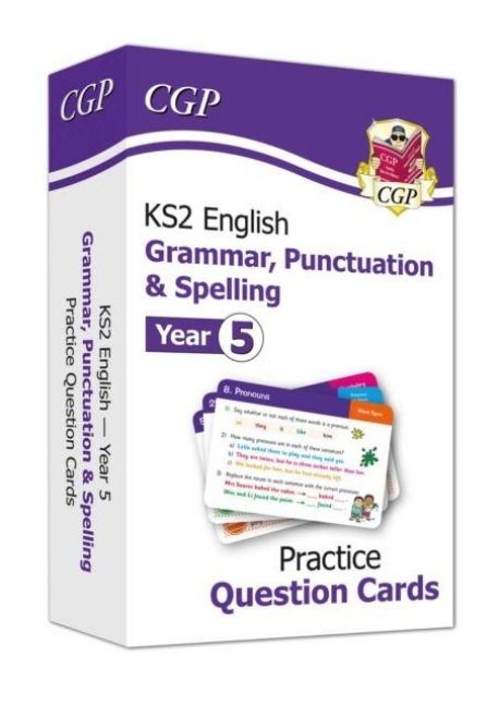 Produktbild: KS2 English Year 5 Practice Question Cards: Grammar, Punctuation & Spelling