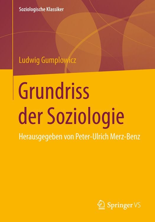 Produktbild: Grundriss der Soziologie