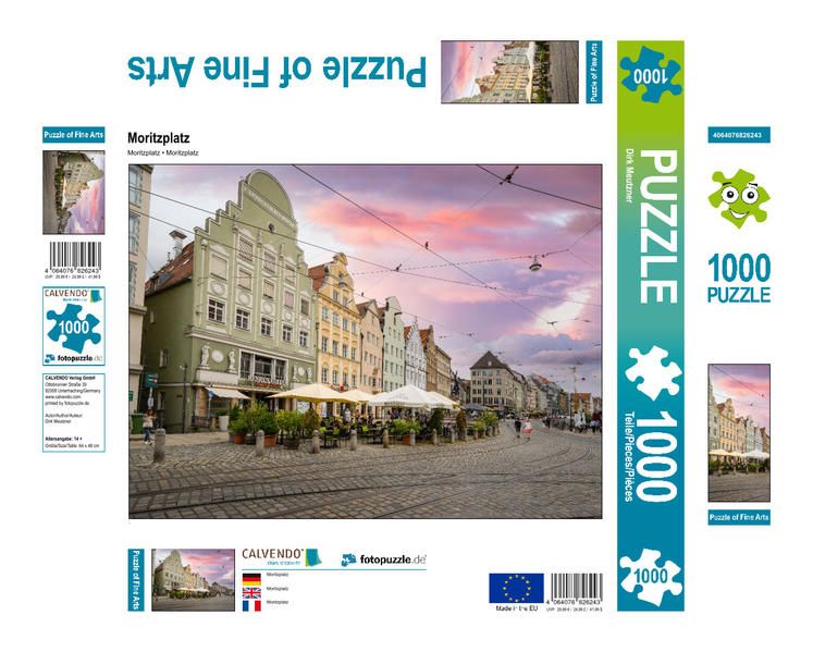 Produktbild: CALVENDO Puzzle Moritzplatz | 1000 Teile Lege-Gr&ouml;&szlig;e 64x48cm Foto-Puzzle f&uuml;r gl&uuml;ckliche Stunden