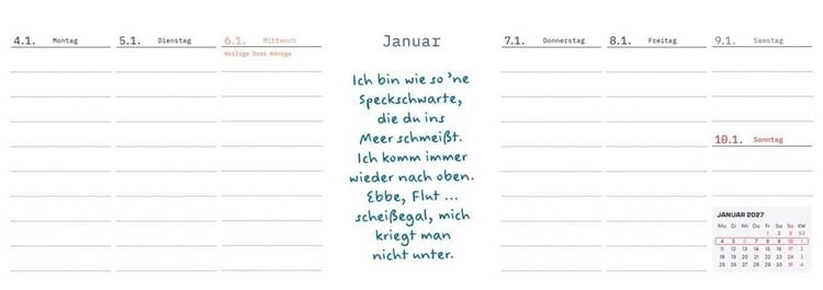 Produktbild: Stromberg Tischkalender 2027