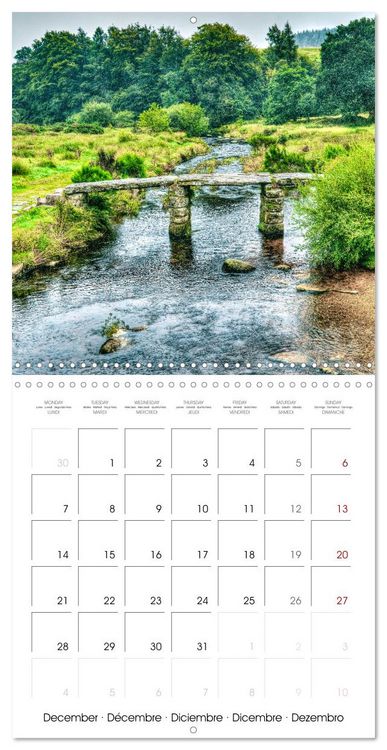 Produktbild: South England - Impressions from south western counties (Wall Calendar 2026 12 &times; 12 Inch) CALVENDO 12 Month Wall Calendar