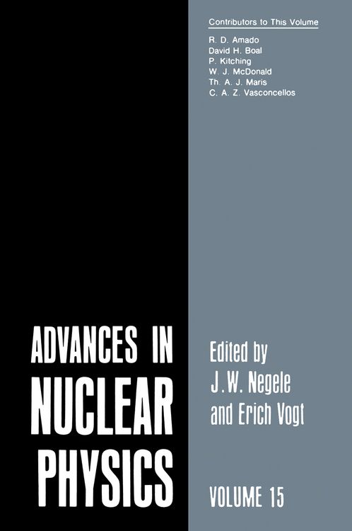 Produktbild: Advances in Nuclear Physics
