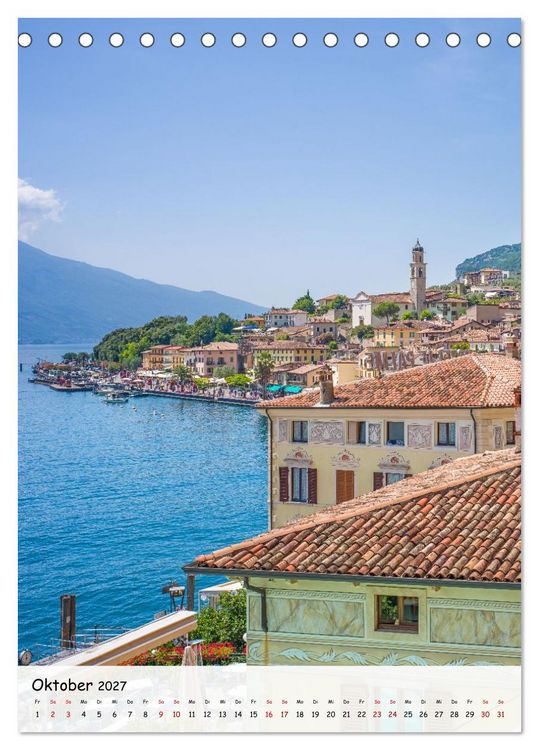 Produktbild: Limone sul Garda - Perle am Westufer des Gardasees (Tischkalender 2027 DIN A5 hoch), CALVENDO Monatskalender