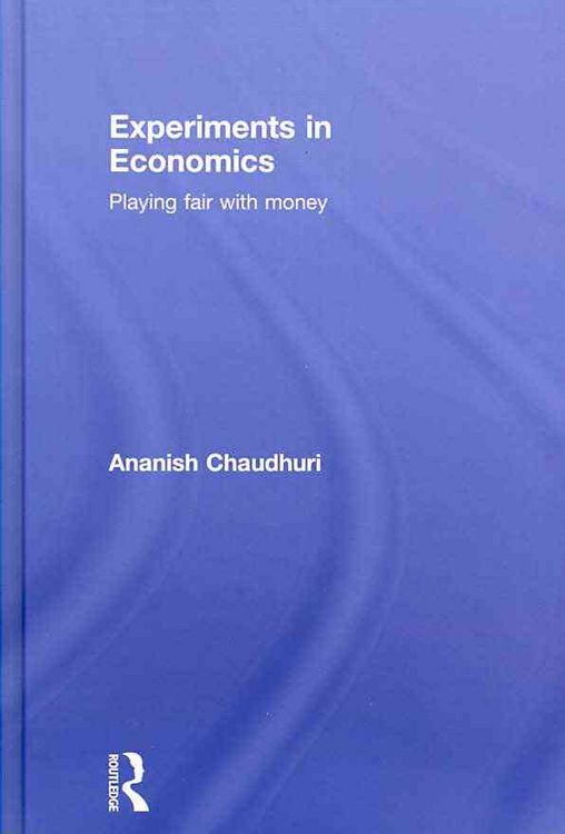Produktbild: Chaudhuri, A: Experiments in Economics