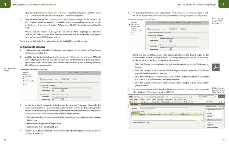 Produktbild: Finanzbuchhaltung mit Kostenstellen/Kostentr&auml;gern in der Praxis mit DATEV Kanzlei-Rechnungswesen