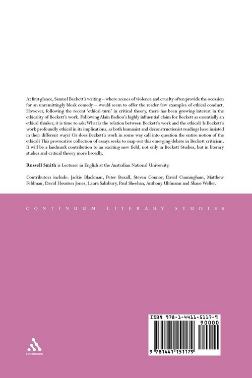 Produktbild: Beckett and Ethics