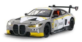 Produktbild: BMW M4 GT3 Diecast 1:24 grau inkl. Knopfzellen
