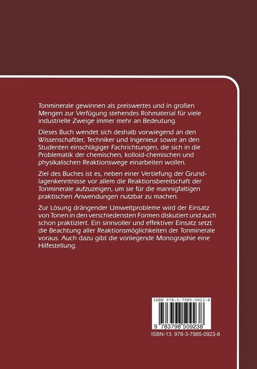 Produktbild: Tonminerale und Tone