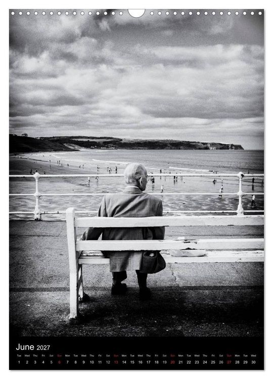 Produktbild: Journeys - Black & White (Wall Calendar 2027 DIN A3 portrait), CALVENDO 12 Month Wall Calendar