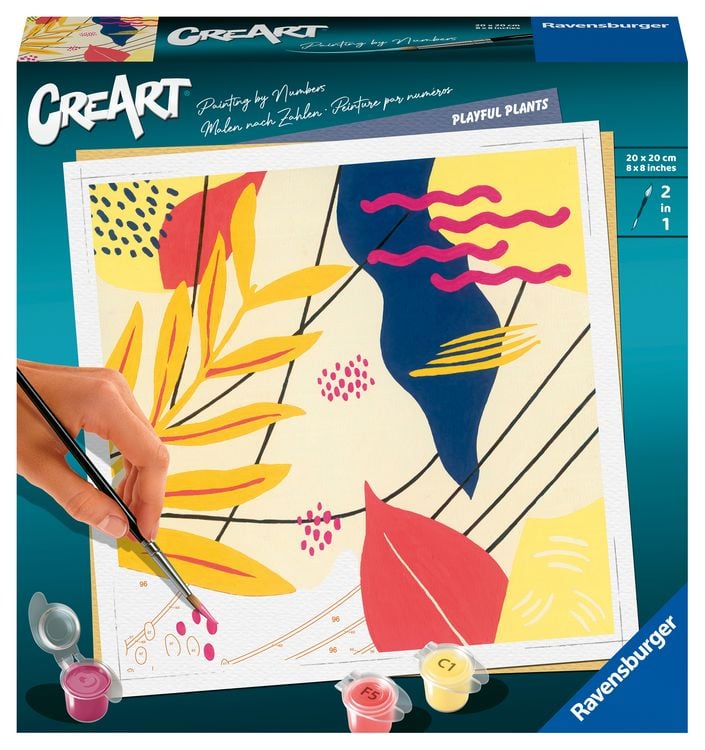 Produktbild: CreArt Adults Trend - Verspielte Pflanzen