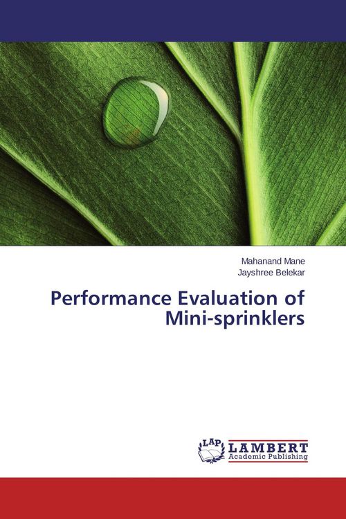 Produktbild: Performance Evaluation of Mini-sprinklers