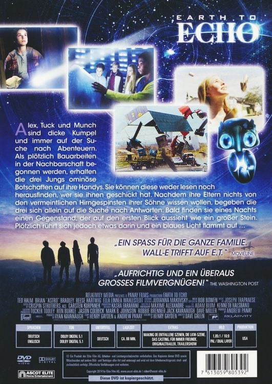 Produktbild: Earth to Echo