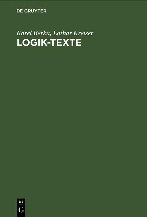 Produktbild: Logik-Texte