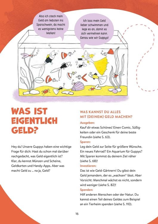 Produktbild: Von Geld, Gold und Guppys