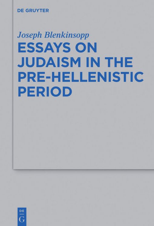 Produktbild: Essays on Judaism in the Pre-Hellenistic Period