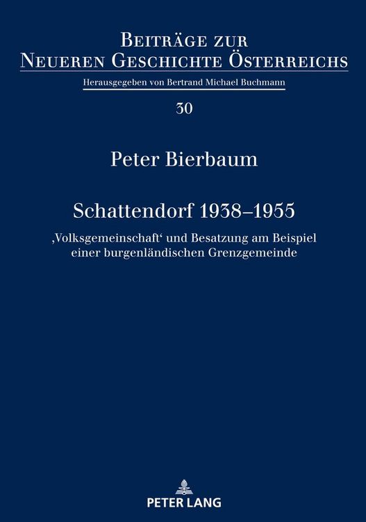Produktbild: Schattendorf 1938&ndash;1955