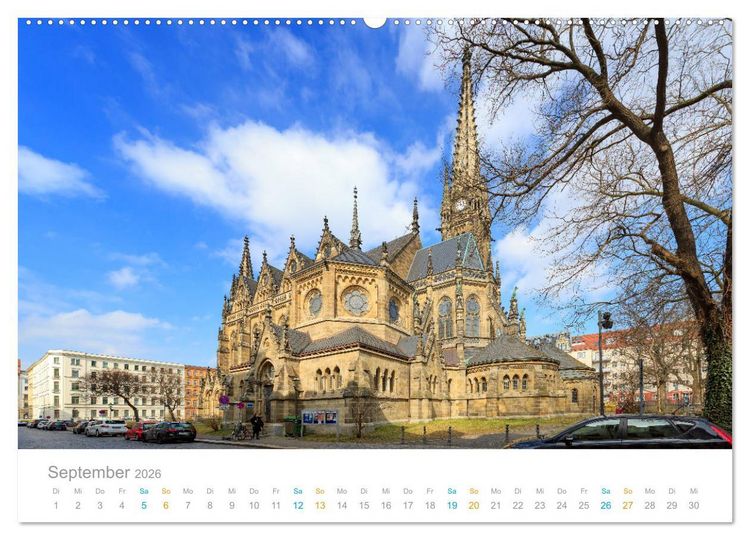 Produktbild: Leipzig - Spaziergang durch Epochen (Wandkalender 2026 DIN A2 quer), CALVENDO Monatskalender