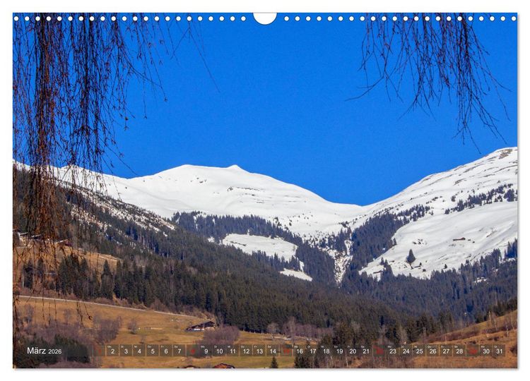 Produktbild: Piesendorf & Niedernsill (Wandkalender 2026 DIN A3 quer), CALVENDO Monatskalender