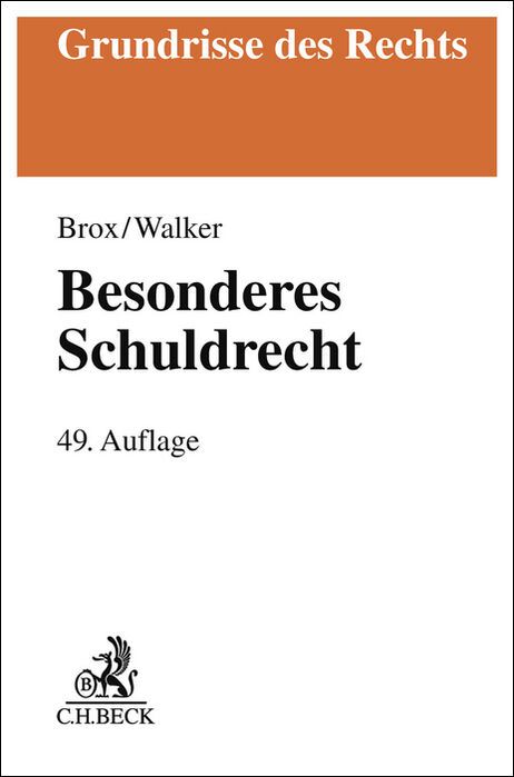 Produktbild: Besonderes Schuldrecht