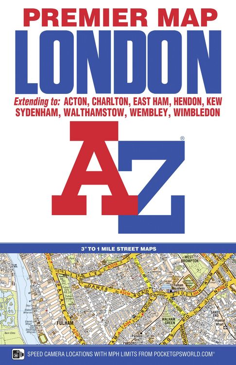 Produktbild: London A-Z Premier Map