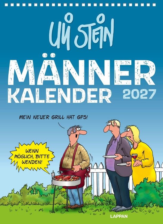Produktbild: Uli Stein M&auml;nner Kalender 2027: Monatskalender f&uuml;r die Wand