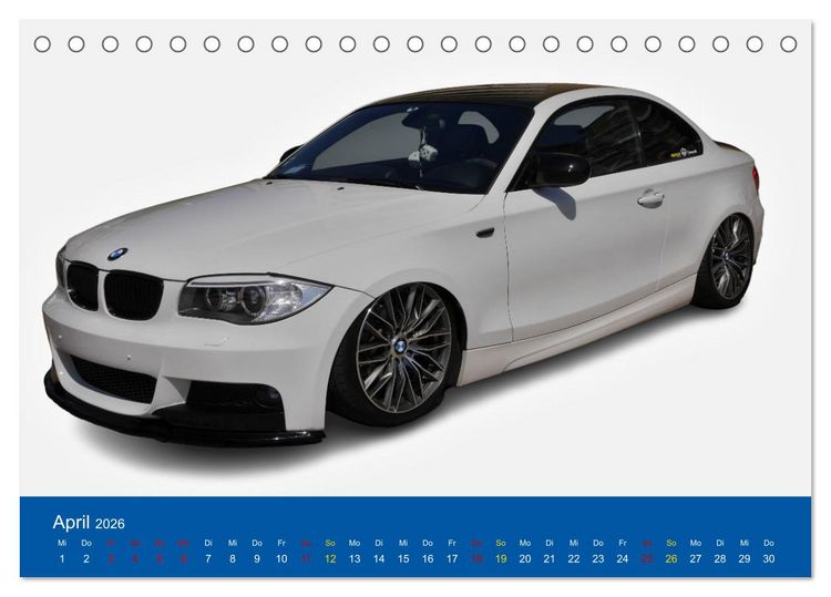 Produktbild: BMW Mein Favorit (Tischkalender 2026 DIN A5 quer), CALVENDO Monatskalender
