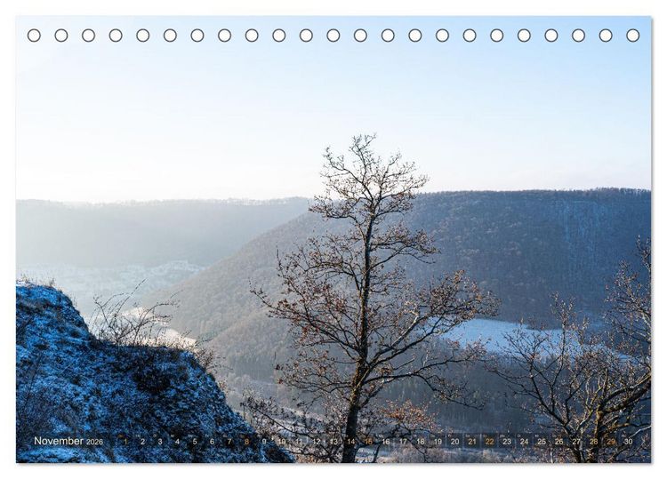 Produktbild: Wanderparadies Schw&auml;bische Alb (Tischkalender 2026 DIN A5 quer), CALVENDO Monatskalender