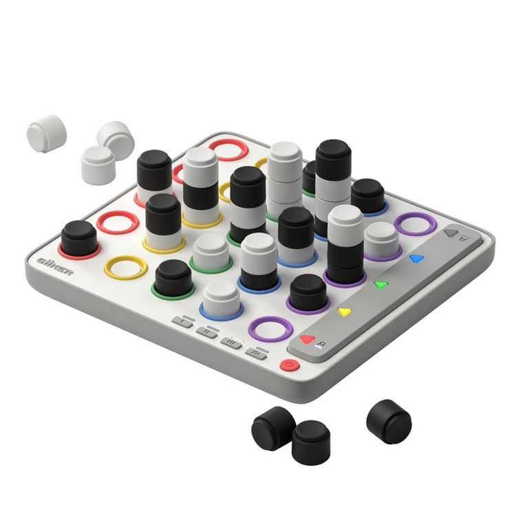 Produktbild: GiiKER Smart Four Elektronisches 3D Vier-in-einer-Reihe Logikspiel f&uuml;r Kinder & Erwachsene