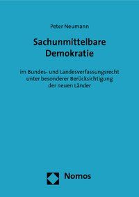 Produktbild: Sachunmittelbare Demokratie