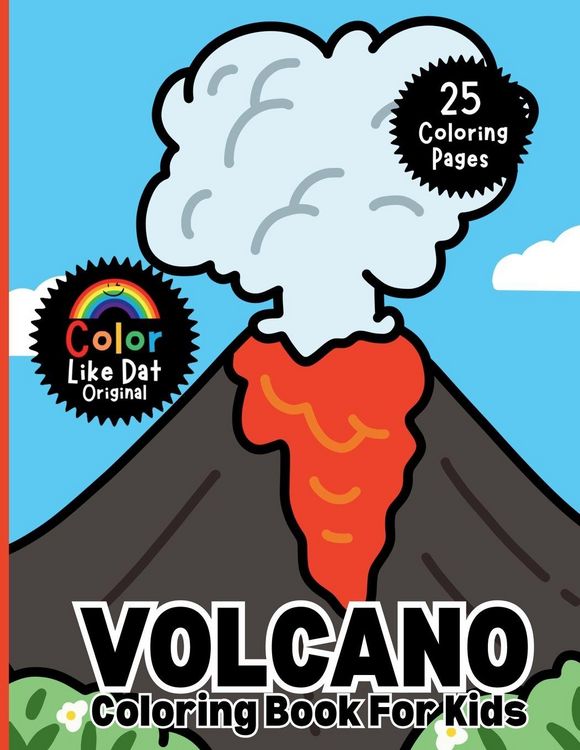 Produktbild: Volcano Coloring Book for Kids