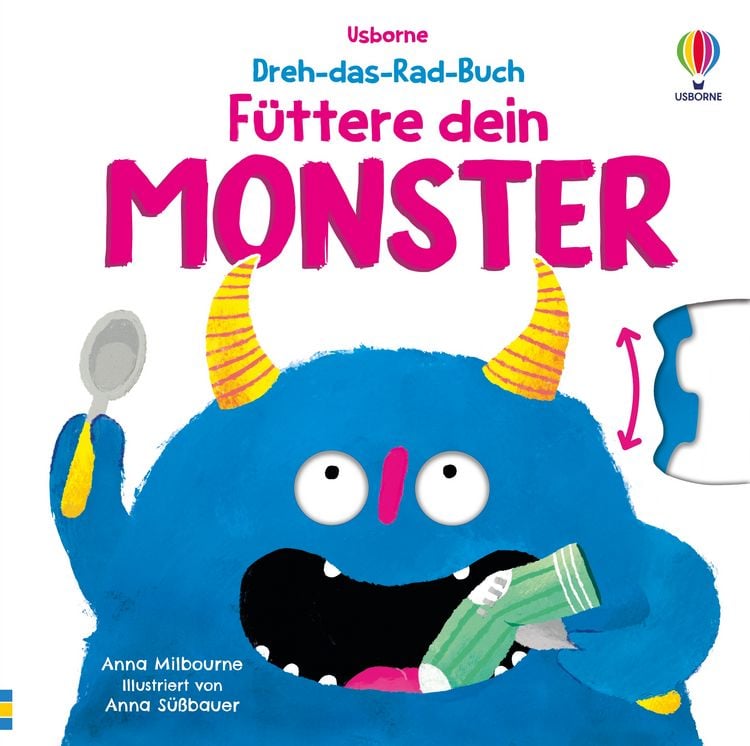 Produktbild: Dreh-das-Rad-Buch: F&uuml;ttere dein Monster