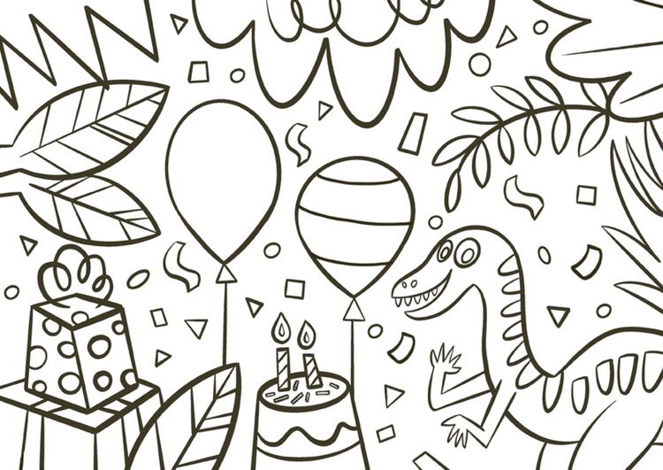 Produktbild: Feiere deine eigene Dino-Party