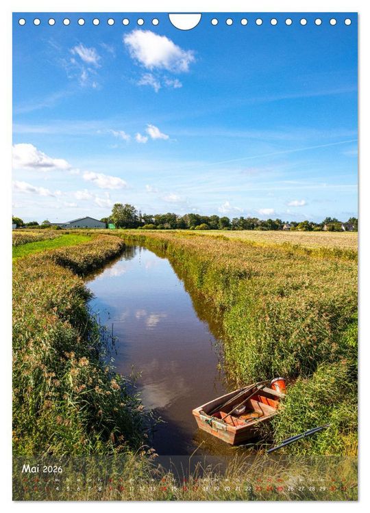 Produktbild: Nordfriesland, Zwischen St. Peter Ording und Sylt (Wandkalender 2026 DIN A4 hoch), CALVENDO Monatskalender