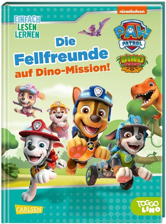 Produktbild: PAW Patrol Erstlesebuch: Die Fellfreunde auf Dino-Mission!