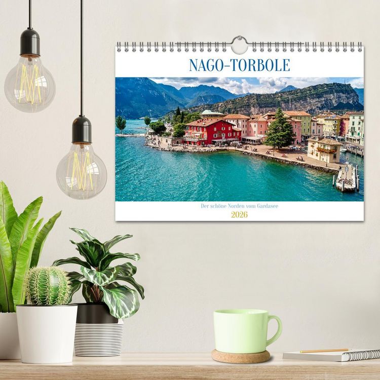 Produktbild: Nago-Torbole, der sch&ouml;ne Norden vom Gardasee (Wandkalender 2026 DIN A4 quer), CALVENDO Monatskalender