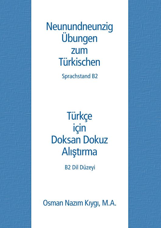 Produktbild: Neunundneunzig &Uuml;bungen zum T&uuml;rkischen