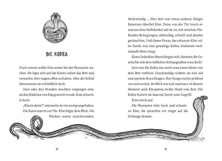 Produktbild: Die Zeitdetektive, 1, Kleopatra und der Biss der Kobra