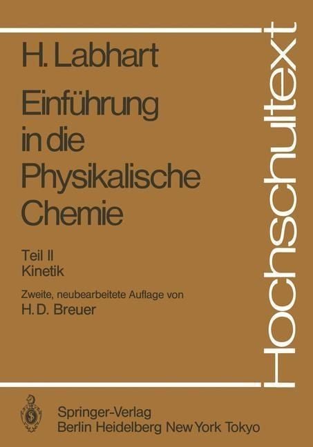 Produktbild: Einf&uuml;hrung in die Physikalische Chemie