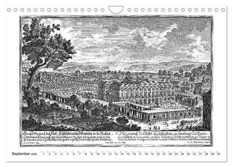 Produktbild: TU FELIX AUSTRIA - Wien in alten Ansichten (Wandkalender 2026 DIN A4 quer), CALVENDO Monatskalender
