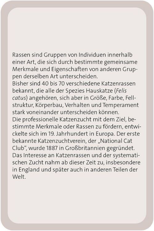 Produktbild: Das gro&szlig;e Katzen Quiz