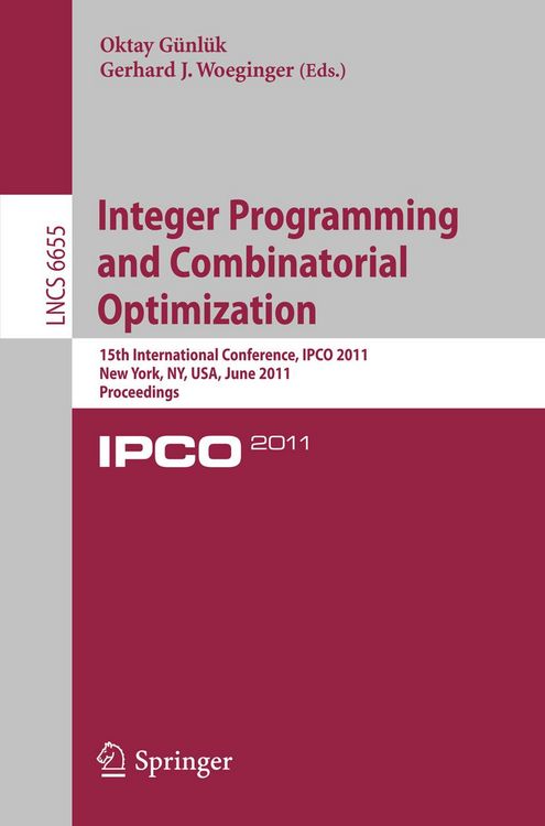 Produktbild: Integer Programming and Combinatorial Optimization