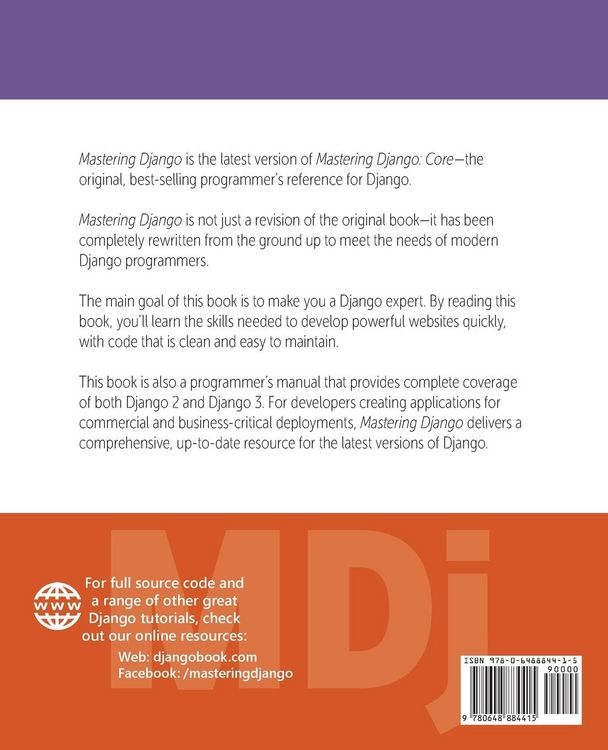 Produktbild: Mastering Django