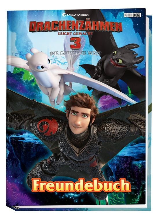Produktbild: Drachenz&auml;hmen leicht gemacht 3: Die geheime Welt: Freundebuch