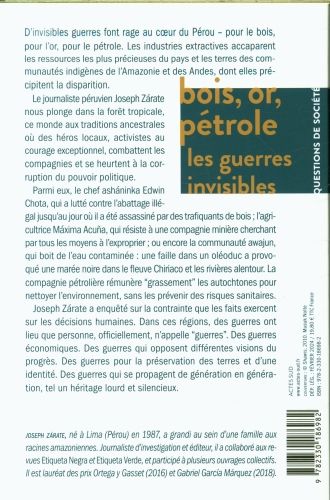 Produktbild: Bois, or, p&eacute;trole : les guerres invisibles