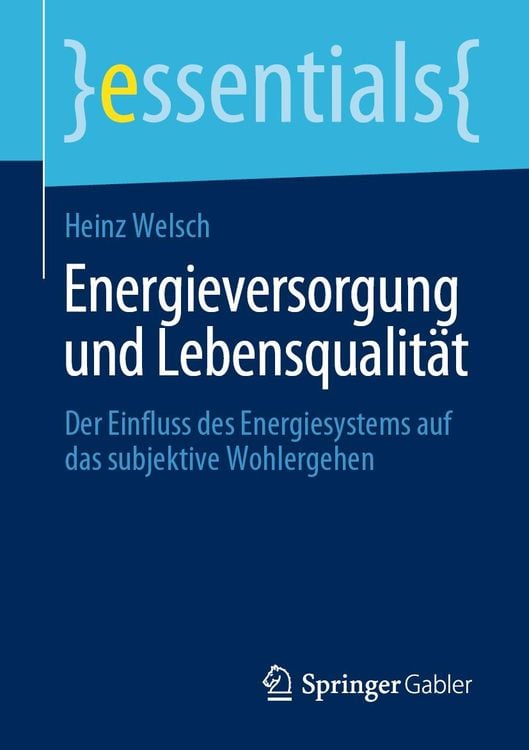 Produktbild: Energieversorgung und Lebensqualit&auml;t