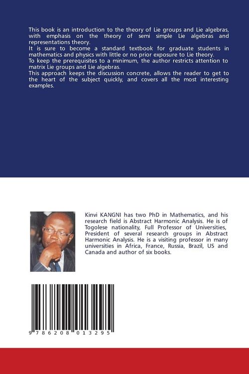 Produktbild: Lie groups and Lie algebras